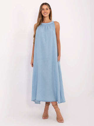 Sukienka-DHJ-SK-A7969.89-niebieski