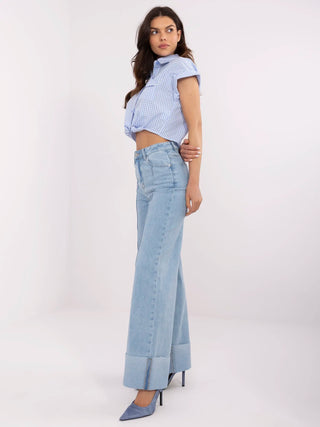 Spodnie jeans-NM-SP-Y3303-2.42P-niebieski