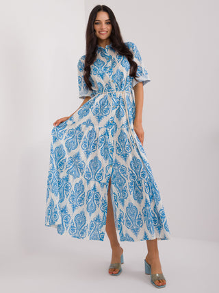 Sukienka-DHJ-SK-19125.10X-biało-niebieski