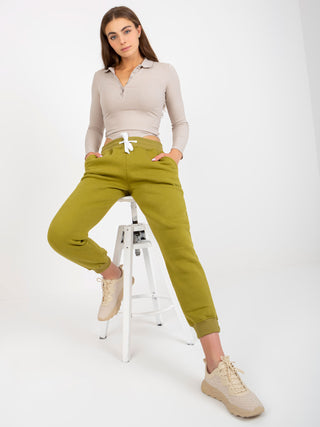 Spodnie-FA-DR-8129.49P-oliwkowy