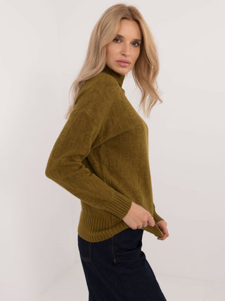 Sweter-AT-SW-2339.54-oliwkowy