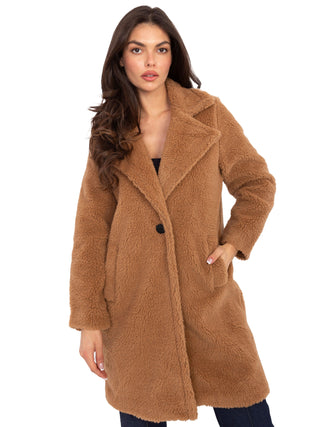 Płaszcz-IT-PL-88121.01P-camelowy