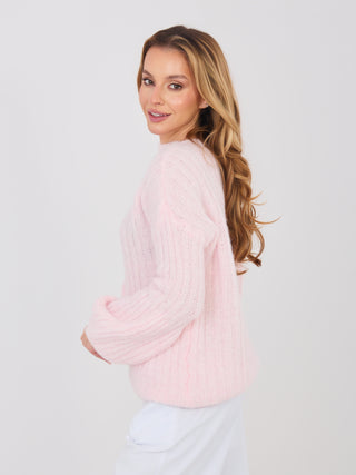 Sweter-MI-SW-9642.01-jasny różowy
