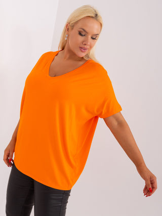 Bluzka-RV-BZ-5643.09P-pomarańczowy