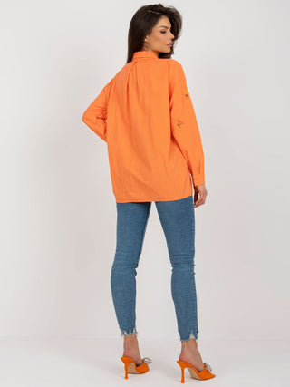 Koszula-TO-KS-7121.05P-pomarańczowy