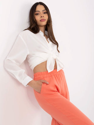 Spodnie-TW-SP-BI-2171.68-pomarańczowy