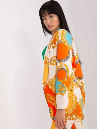 Marynarka-DHJ-MA-15621B.03-pomarańczowy