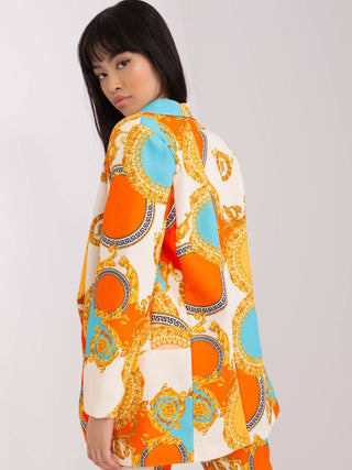 Marynarka-DHJ-MA-15621B.03-pomarańczowy