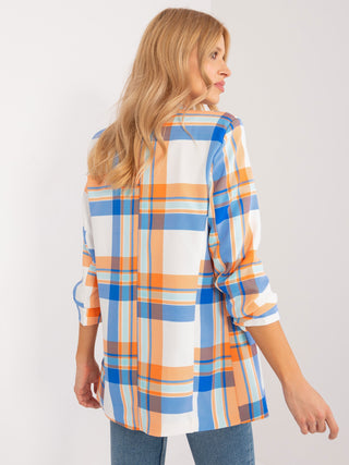 Marynarka-DHJ-MA-18922.43-pomarańczowy