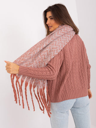 Szalik-AT-SZ-23125.75-ciemny pomarańczowy