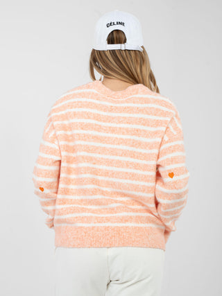 Sweter-PM-SW-J021.75-pomarańczowy