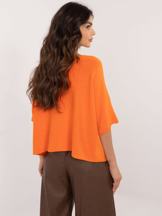 Sweter-IT-SW-0811.88P-pomarańczowy