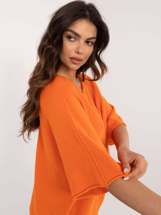 Sweter-IT-SW-0811.88P-pomarańczowy