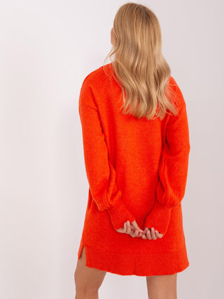 Sweter-TO-SW-1310.00P-pomarańczowy