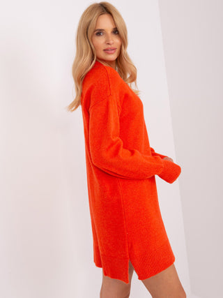 Sweter-TO-SW-1310.00P-pomarańczowy