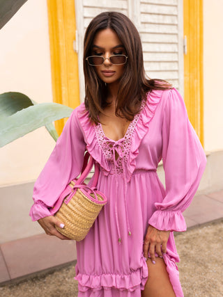 Sukienka-TW-SK-BI-0761.92-różowy