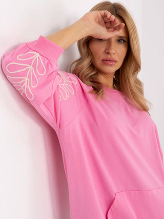 Bluzka-RV-BZ-A367.26-ciemny różowy