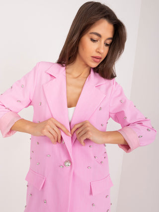 Marynarka-DHJ-MA-18251.47-różowy