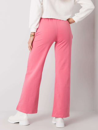 Spodnie dresowe-FA-DR-6995.31X-różowy