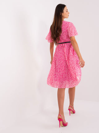 Sukienka-DHJ-SK-11533-1.76-biało-różowy