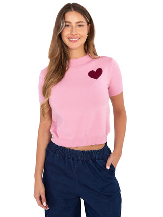 Sweter-IT-SW-93007.26-różowy