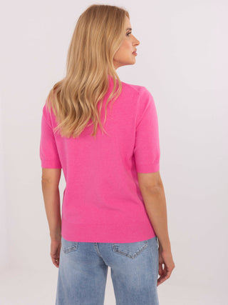 Sweter-PM-SW-Y2508.33-różowy