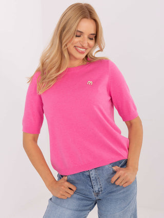 Sweter-PM-SW-Y2508.33-różowy