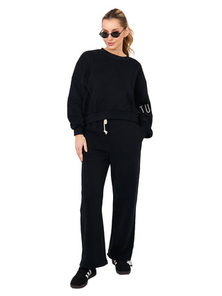 Spodnie dresowe-NS-DR-NS26101.12-czarny
