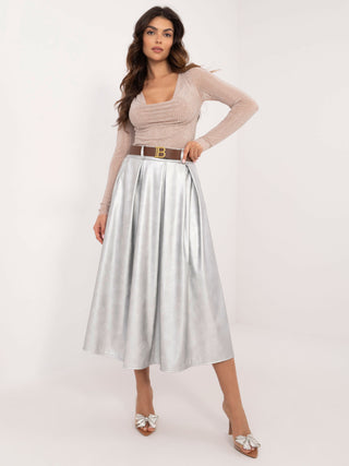 Spódnica-DHJ-SD-18760.06P-srebrny