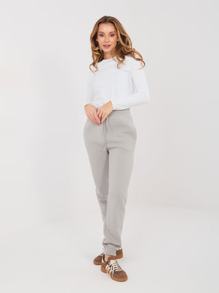 Spodnie dresowe-CLM-DR-1107.98-szary
