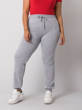 Spodnie dresowe-RV-DR-6301.88-szary