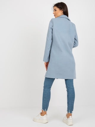 Płaszcz-TW-PL-BI-23314.00P-szaro-niebieski