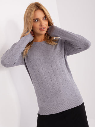 Sweter-AT-SW-232901.25X-szary