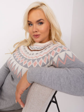 Sweter-PM-SW-PM852.26-szary