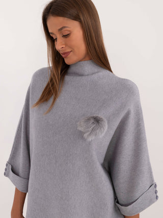 Sweter-PM-SW-57004.30-szary