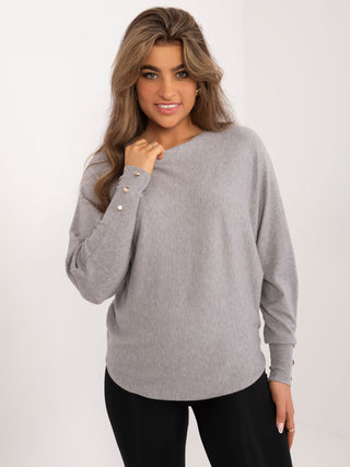 Sweter-PM-SW-L117.84-szary
