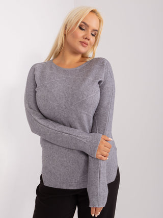 Sweter-PM-SW-PM-3905.13-szary