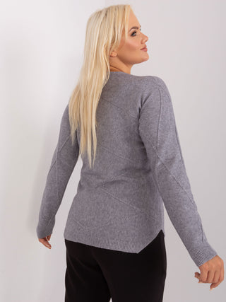 Sweter-PM-SW-PM-3905.13-szary
