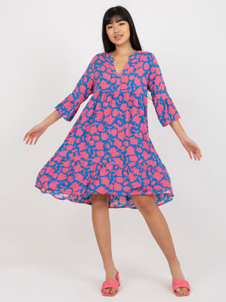 Sukienka-D73771M30214F-różowy