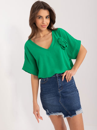 Bluzka-DHJ-BZ-8368.39X-zielony