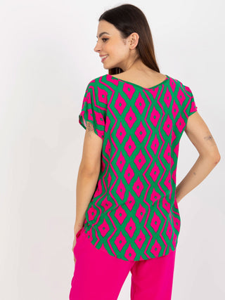 Bluzka-D73771R10978Q-zielony