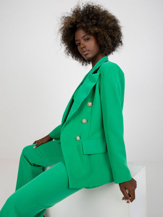 Marynarka-DHJ-MA-15555.00P-zielony