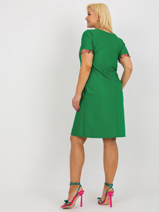 Sukienka-LK-SK-506309.50-zielony