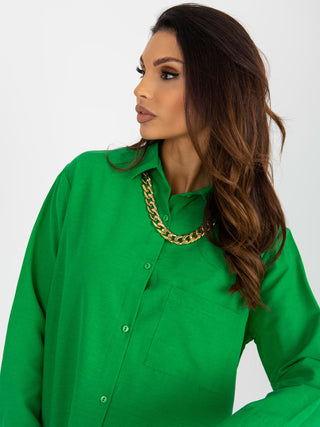 Koszula-TO-KS-7183.79P-zielony