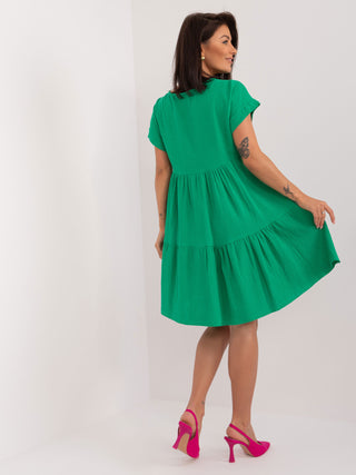 Sukienka-DHJ-SK-6873.68-zielony