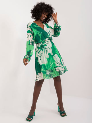 Sukienka-DHJ-SK-17116.27-zielony