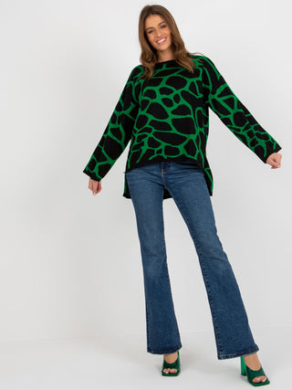 Sweter-RV-SW-14276.09X-czarno-zielony