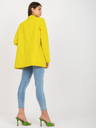 Marynarka-LK-MA-509286.52P-żółty