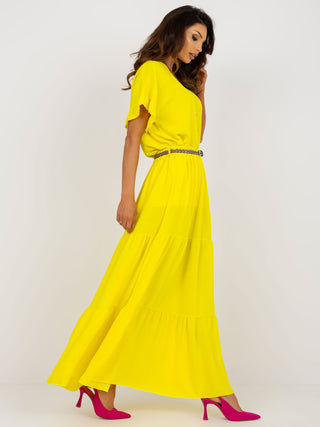 Spódnica-DHJ-SD-8367.09-żółty