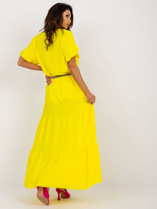 Spódnica-DHJ-SD-8367.09-żółty